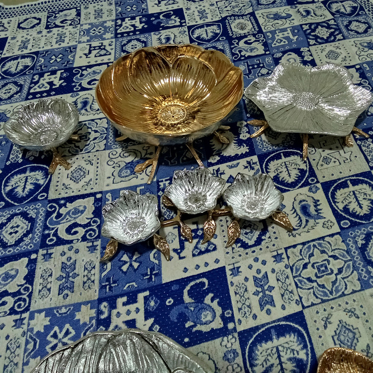 ست پذیرایی شش تیکه لوتوس سایز بزرگ